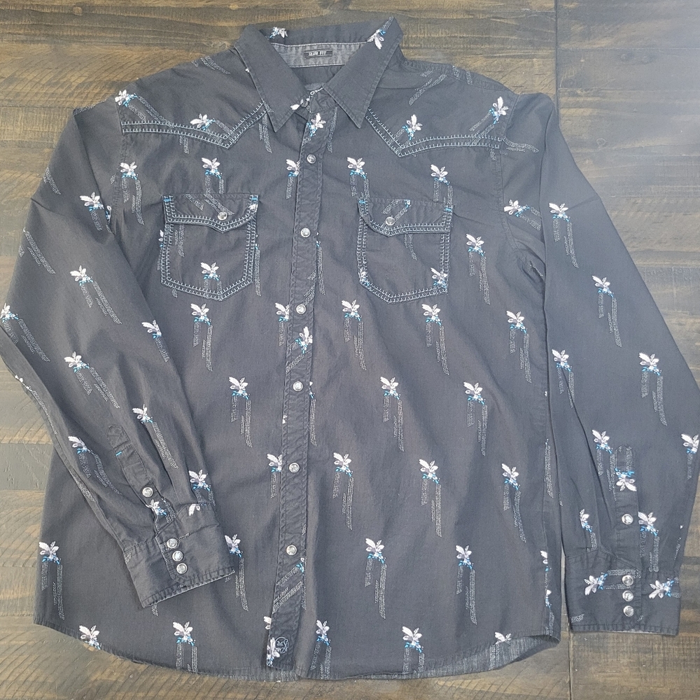 Western pearl snap shirt